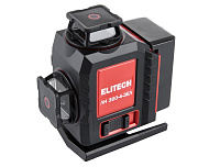 Нивелир лазерный ELITECH  ЛН 360/4-ЗЕЛ (зеленый луч,аккум,Li-lon,20\50м,±0.2мм\м,0.4кг)