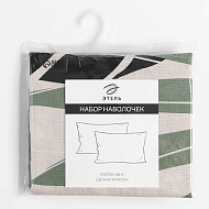 9652885 Комплект наволочек "Этель" Colored tropics 50х70 см - 2 шт, 100% хлопок, бязь