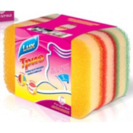 Набор губок для мытья посуды "Русалочка", трехслойные, 3 шт