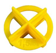 Крестики для кафеля DECOR двусторонние 1,5/3мм, 70шт