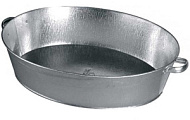 Таз оцинкованный овальный 27 л