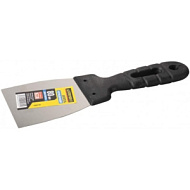 1008-08 Шпатель STAYER PROFI фасадный, нержавеющий, с пластмассовой ручкой, 80 мм