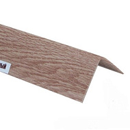 Угол ПВХ 30мм*30мм*2700мм дуб беленый текстурированный (25шт)