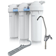 Система фильтрации трехступенчатая под мойку (Умягчение), с краном питьевой воды Unicorn FPS3 N (ST)