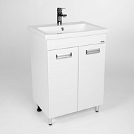 VVEN60CO-T2ST Тумба-умывальник Viant Вена 60, раковиной Como 60, 600x850x450 мм