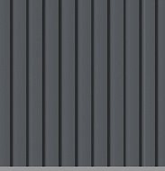 Панель  МДФ Реечная Beats De Luxe Black Lead 2700x119x16