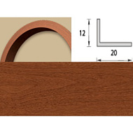 Угол арочный 20*12 Ольха(25шт)