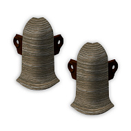 275 Угол наружный Лексида с крепежом 55мм Сосна оливье (2шт/блистер)