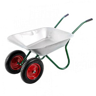 Тачка садовая 'ЧИБИС' 65л/180кг (2 пневмоколеса 3.00/3.25-8 оц кузов 0,6 мм неразбор рама) 6204S