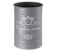 FOR-DA044GR Стакан для ванной FORA Создавая мечты, серый, настольный