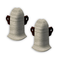 363 Угол наружный Лексида с крепежом 55мм Акация винтажная (2шт/блистер)