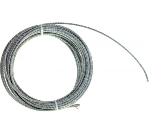 Трос стальной DIN3055 М5 оцинкованный  упак.20м