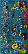 Ковер COLOR 1.33*1.9 BLUE/BLUE