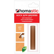 Воск для восстановления паркета и ламината Homastic, 30гр, бук