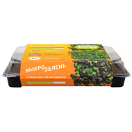 Набор для выращивания микрозелени многоразовый, Mix 3 (капуста китайская+капуста брокколи)