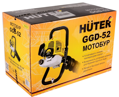 Мотобур HUTER GGD-52 70/13/1