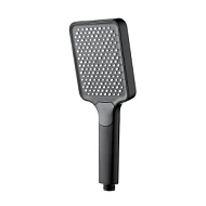 S450.06.06 Лейка для душа 1-режим, черный Splenka