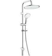 Душевой гарнитур Lemark, хром, Тропический душ Ø216мм, лейка 3 режима, без излива LM8810C