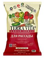 Грунт ЖИВАЯ ЗЕМЛЯ для рассады 25л