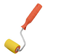 Валик DECOR для прикатки обоев, резиновый, 50мм, ручка 6мм