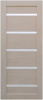 22 Дверное полотно остекленное  Деколайт  Капучино 600*2000мм