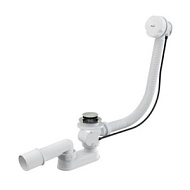 Сифон для ванны автомат, комплект, белый, А51В