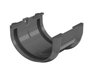 Соединитель желоба Технониколь Оптима ПВХ серый, /60/