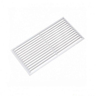 28296 (233-028 / А70-031) Решетка вентиляционная вытяжная АБС 217х113, бел. (1122С)