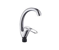 Смеситель для кухни Эверест, хром, высокий излив В59-025