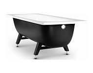 Ванна стальная Reimar 1500*700*400 с полимерным покрытием белая орхидея без ранта +опорная подставка