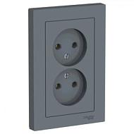 Механизм розетки TV ATLAS DESIGN оконечный 1DB бел. SchE ATN000191, 1240164