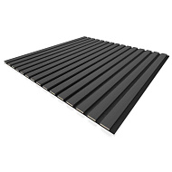 Панель  Акустическая Comfort De Luxe Black Lead 600х600х9