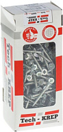 Саморезы универсальные Tech-Krep 12х3,5мм 200шт оцинкованные/коробка