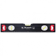 Уровень Matrix алюминиевый, усиленный, фрезерованный, 3 глазка, 400 мм