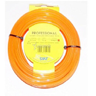 556007 Леска для триммера Siat Professional 2,4мм*15м, сечение звезда