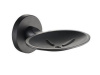 Мыльница Raindrops Black, металл 3359