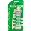 Герметик силиконовый MasterTeks, санитарный, прозрачный 80 мл