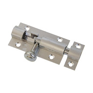 Задвижка-шпингалет ЧИБИС 60+12 хром