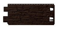 Фасадная панель ТН ОПТИМА Камень темно-коричневый 420*1000мм (10 шт/уп)