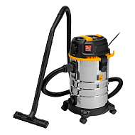 28203 Пылесос строительный Denzel RVC30 (1400 Вт, бак 30 л, шланг 3 м, розетка с автосинхр)