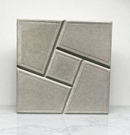 Плитка тротуарная Куба 300*300*40 серая