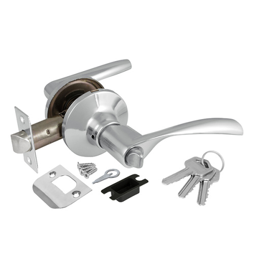 Ручка защелка AJAX 6010 CP-E (кл./фик.) хром