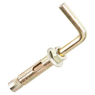 Анкерный болт с Г-обр. крюком HL 10х60мм 2шт/пакет