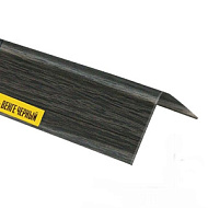 Угол ПВХ 15мм*15мм*2700мм венге черный (25шт)