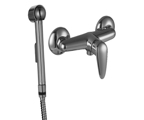 LM3318C Смеситель Lemark Pramen, хром, с гигиеническим душем