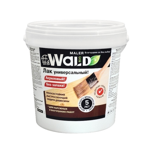 Лак WALD акриловый универсальный  матовый 1.0кг