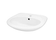 1WH110460 Умывальник Santek Бриз 55, 1 отверстие, без пьедестала