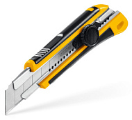 09147  STAYER HERCULES-25, 25 мм, нож с винтовым фиксатором (09147)