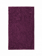 Коврик для ванной AquaDomer Макароны, черный, 600*1000мм А021