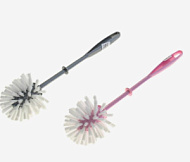 696550 Ёршик для унитаза «Классика», 7.5×7.5×32 см, пластик, МИКС